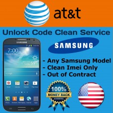 Samsung AT&T Factory Unlock Code Clean Service!